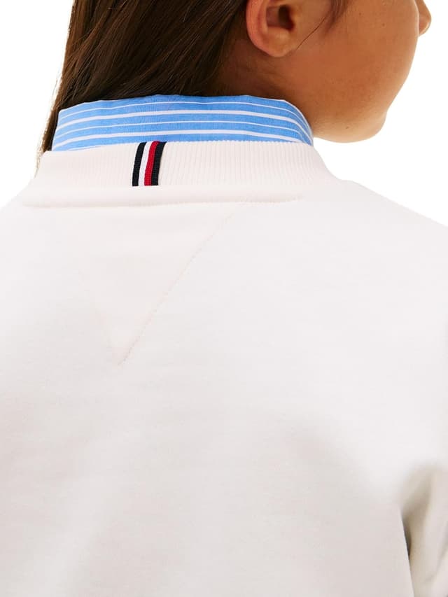 Detalle de Tommy Hilfiger Unisex Mini Corp C-neck Sweatshirt KS0KS00665 – pullover sweatshirt