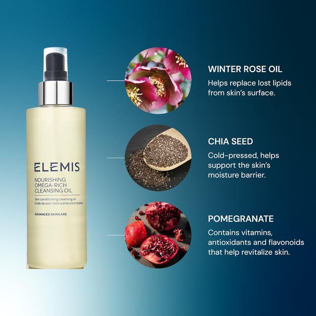 Detalle de ELEMIS Superfood Gesichtsreiniger – sanftes Ausgleichs-Waschgel für alle Hauttypen (auch empfindliche Haut)