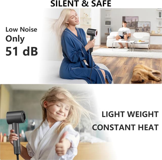 Thumbnail 6 de High Speed Ionic Hair Dryer 160000 RPM