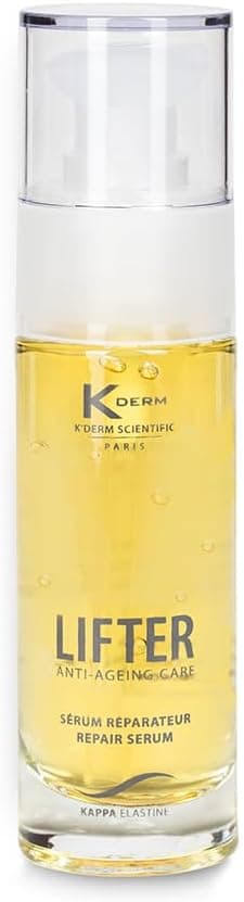 Detalle de KDERM K’DERM SCIENTIFIC PARIS Lifter Sérum Gel Réparateur anti-rides à la Kappa-Élastine et Aloe Vera – 30 ml