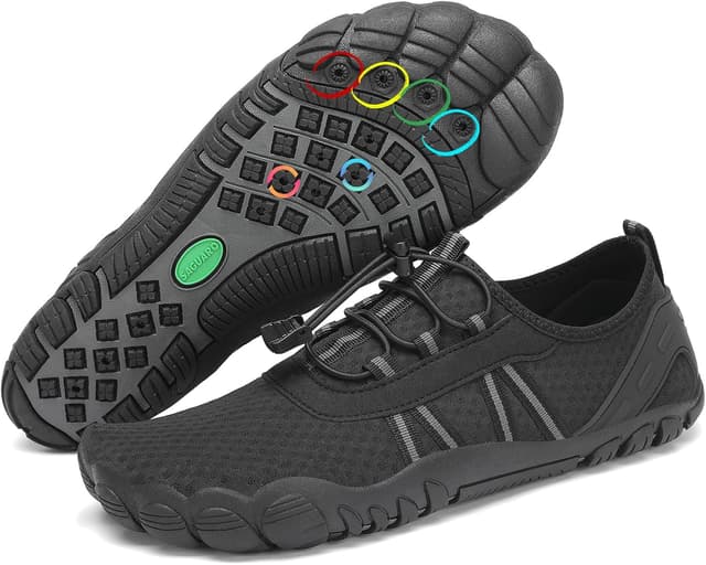 Detalle de SAGUARO Chaussures aquatiques barefoot à séchage rapide, semelle antidérapante et drainage GR.36 à 48