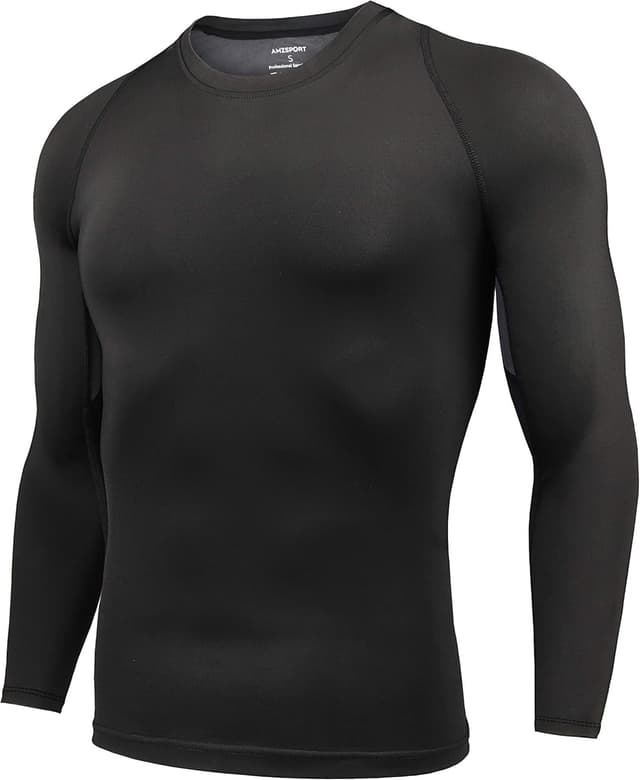 Detalle de AMZSPORT Camicia a Compressione Uomo