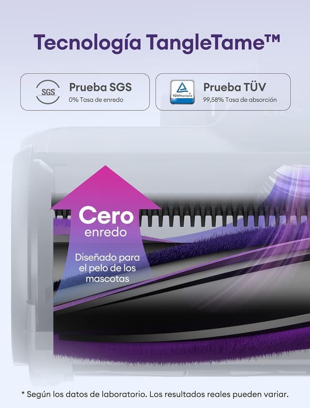 Detalle de Ultenic U20 55KPa Aspiradora sin Cable