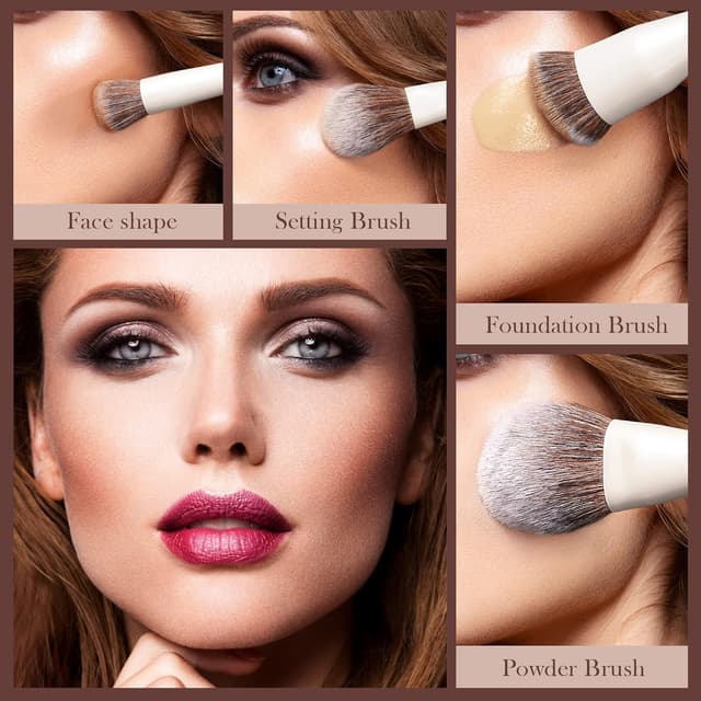 Thumbnail 2 de Jessup Pennelli Trucco 14 pezzi Premium sintetico