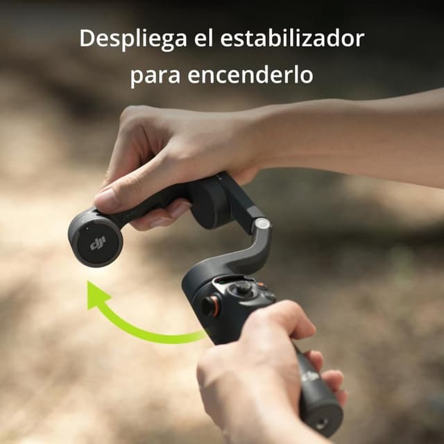Detalle 2 de DJI Osmo Mobile 6 estabilizador inteligente para smartphone platino