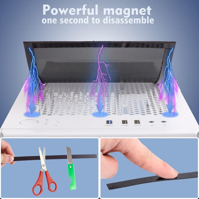 Thumbnail 4 de DIY PC Case Dust Filter 400x300mm, 1.2mm hole 🖥