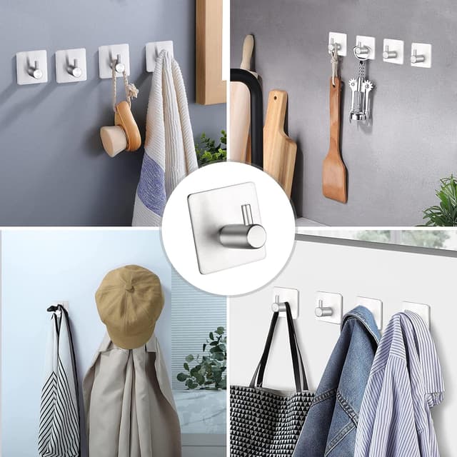 Thumbnail 5 de BillyBath Ganci Adesivi Bagno Cucina 4 pezzi