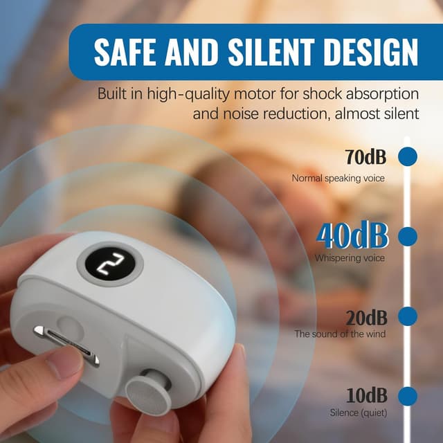 Detalle de SJACXANM Tagliaunghie elettrico automatico LED