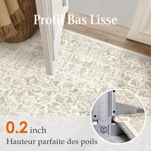 Detalle 2 de HUGEAR Vintage Teppich 60x180 cm