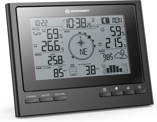 Detalle 2 de Bresser ClimateScout RC Estación meteorológica 7 en 1 🌡