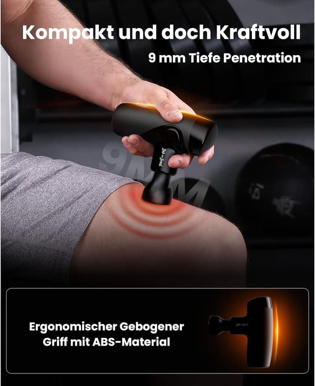 Detalle de Bob & Brad M7 Plus Massagepistole 9 mm 💆