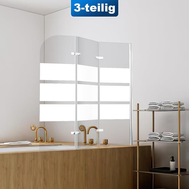 Thumbnail 2 de Jiubiaz Pannello doccia pieghevole 120 x 140 cm