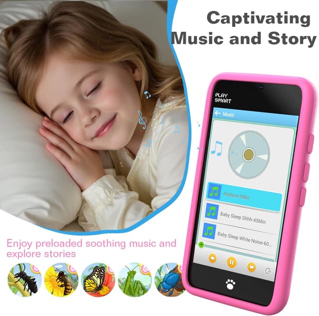 Thumbnail 4 de MOMILLA Toys Kids Smart Phone 16GB