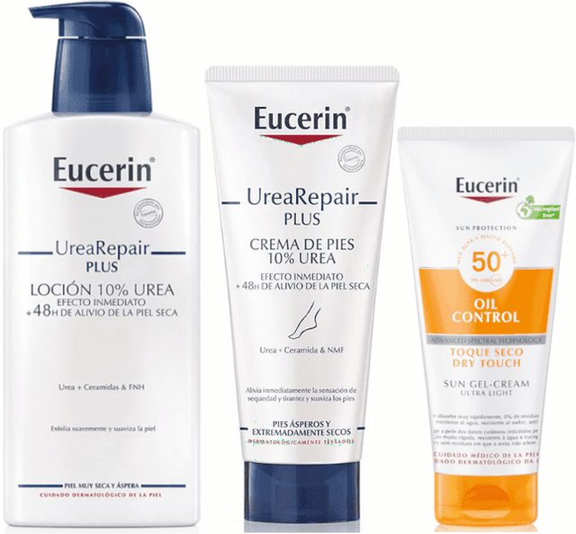Detalle de Eucerin Sun Body Oil Control FPS 50 200 ml