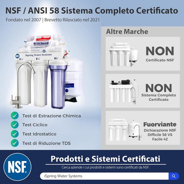 Thumbnail 4 de iSpring RCC7AK Depuratore Osmosi Inversa 75GPD
