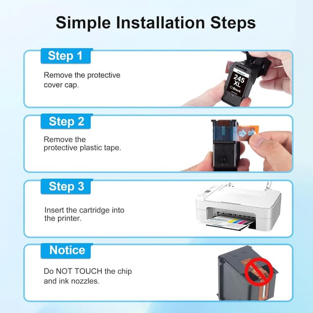 Thumbnail 6 de PG-245 XL/CL-246 XL 2-Pack Ink Cartridges ๐จ