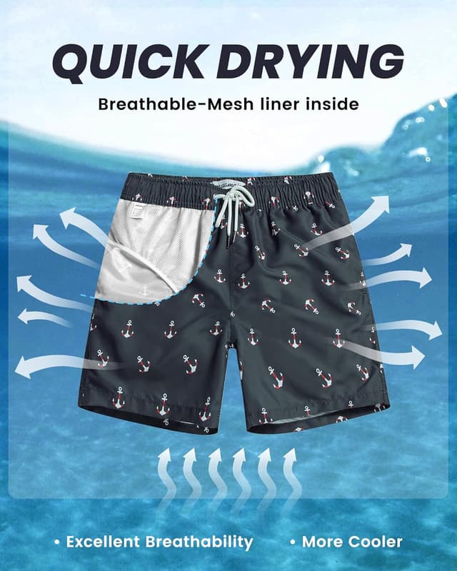 Thumbnail 2 de MaaMgic Badehose Herren 18cm Innenlänge