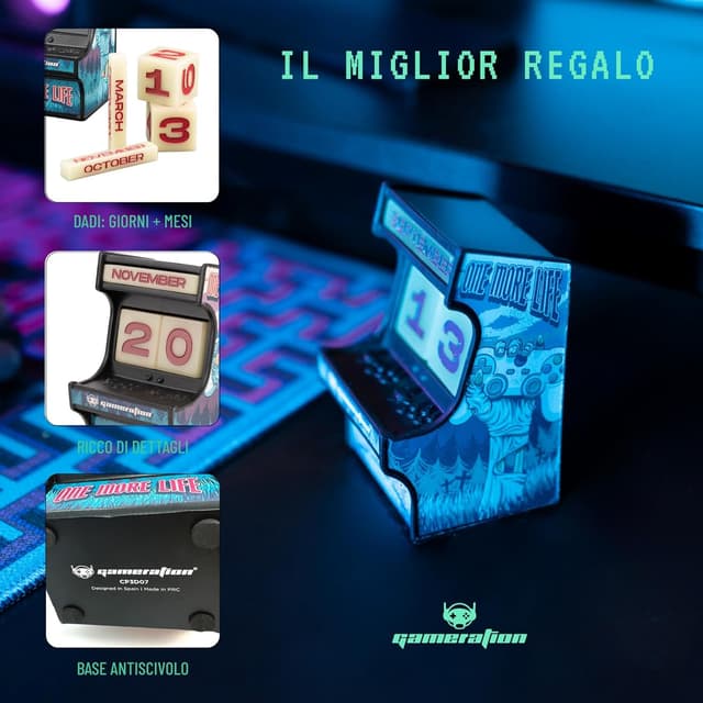 Detalle de Gruppo Erik calendario perpetuo arcade 7,5 cm