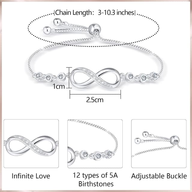 Detalle 2 de Esmoly Bracciale Donna Infinito 💍