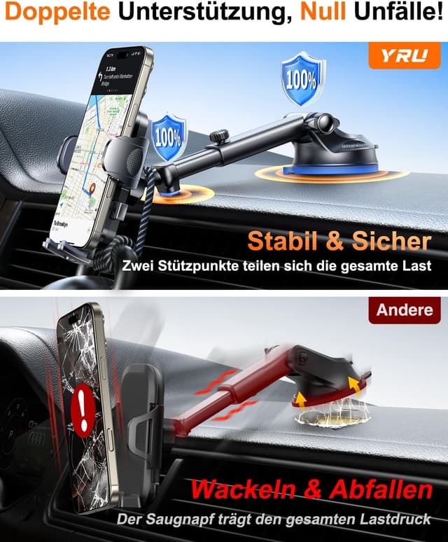 Detalle 2 de 2026 Militär-Klasse Handyhalterung 25 kg