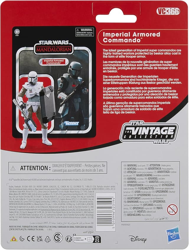 Detalle 2 de STAR WARS The Vintage Collection Imperial Armored Commando Deluxe (The Mandalorian) 3.75-Inch Action Figure