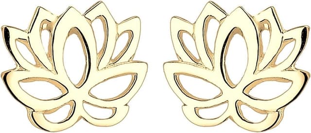 Detalle 2 de Elli Ohrringe Lotusblume Filigran 925er Silber