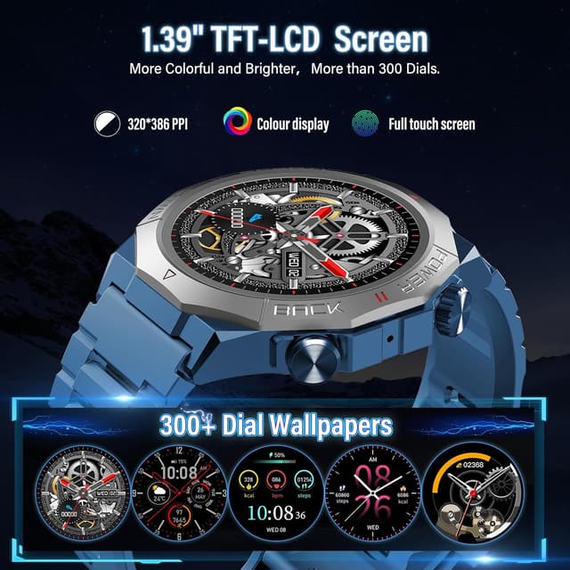 Thumbnail 6 de Military Smartwatch for Men & Women