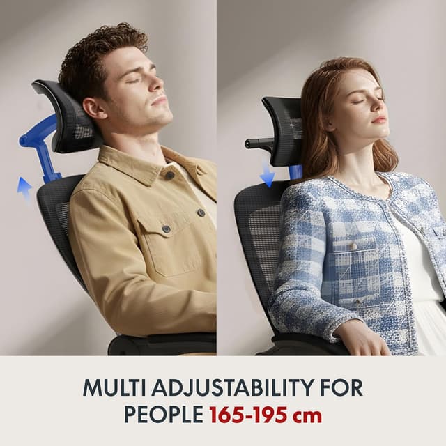 Thumbnail 2 de FLEXISPOT OC3 Pro Air silla ergonómica 180 kg