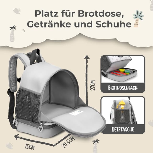 Detalle 2 de REISERACKER Kindergartenrucksack 6,5 l