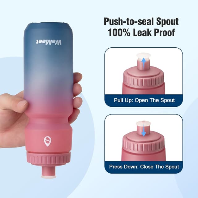 Thumbnail 4 de WEMEET Water Bottle 700ml 2-Pack