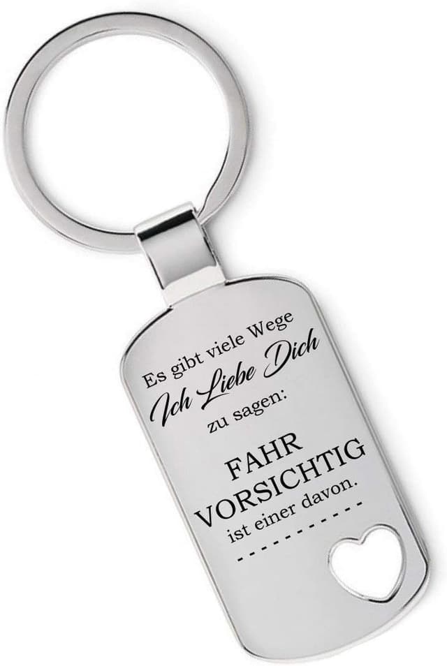 Detalle 2 de Schlüsselanhänger mit Gravur für Lieblingsmensch