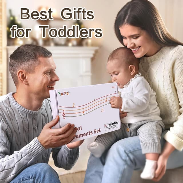 Detalle 2 de Kids Musical Instruments 8-in-1 Xylophone & Wooden Music Set (maracas, drum, bells and more)