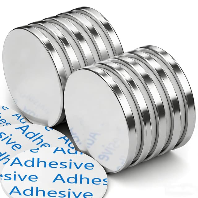 Thumbnail 6 de Strong Magnet 30 x 3 mm 8 KG pull Neodymium discs 🧲