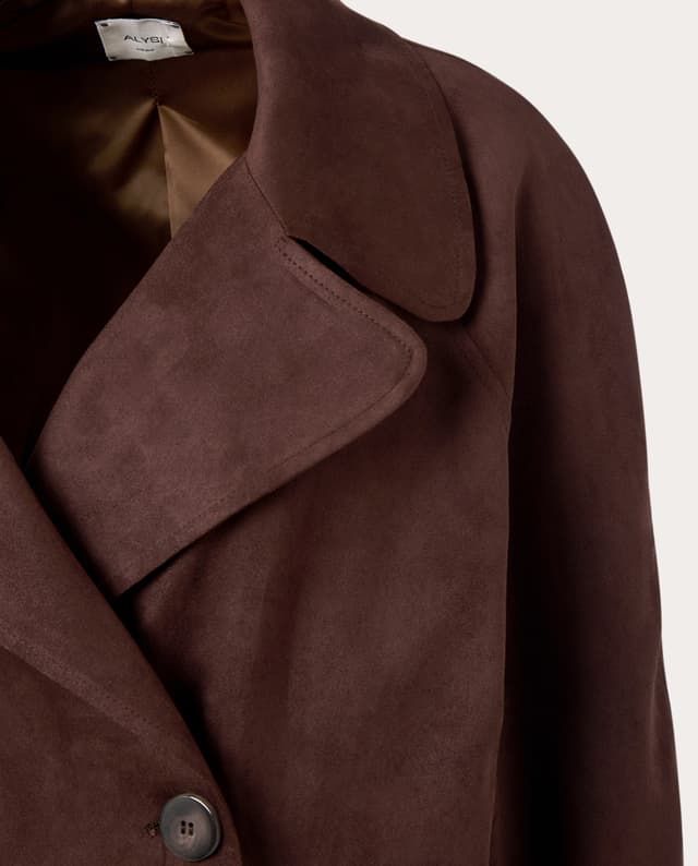 Thumbnail 2 de Alysi Gabardina larga con solapas 🧥