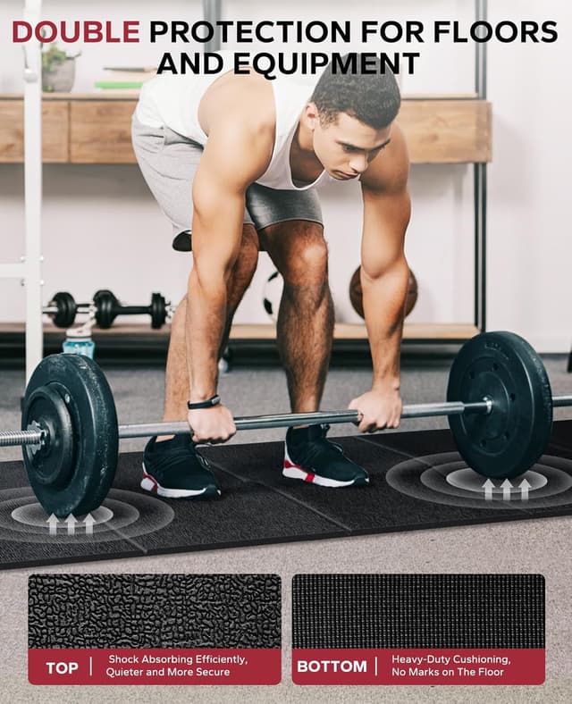 Thumbnail 3 de HAPBEAR Foldable Treadmill Mat 200×90cm 🧘