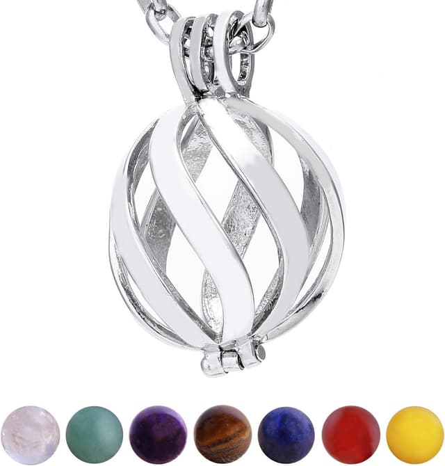 Thumbnail 6 de Collana Morella in acciaio, 70 cm