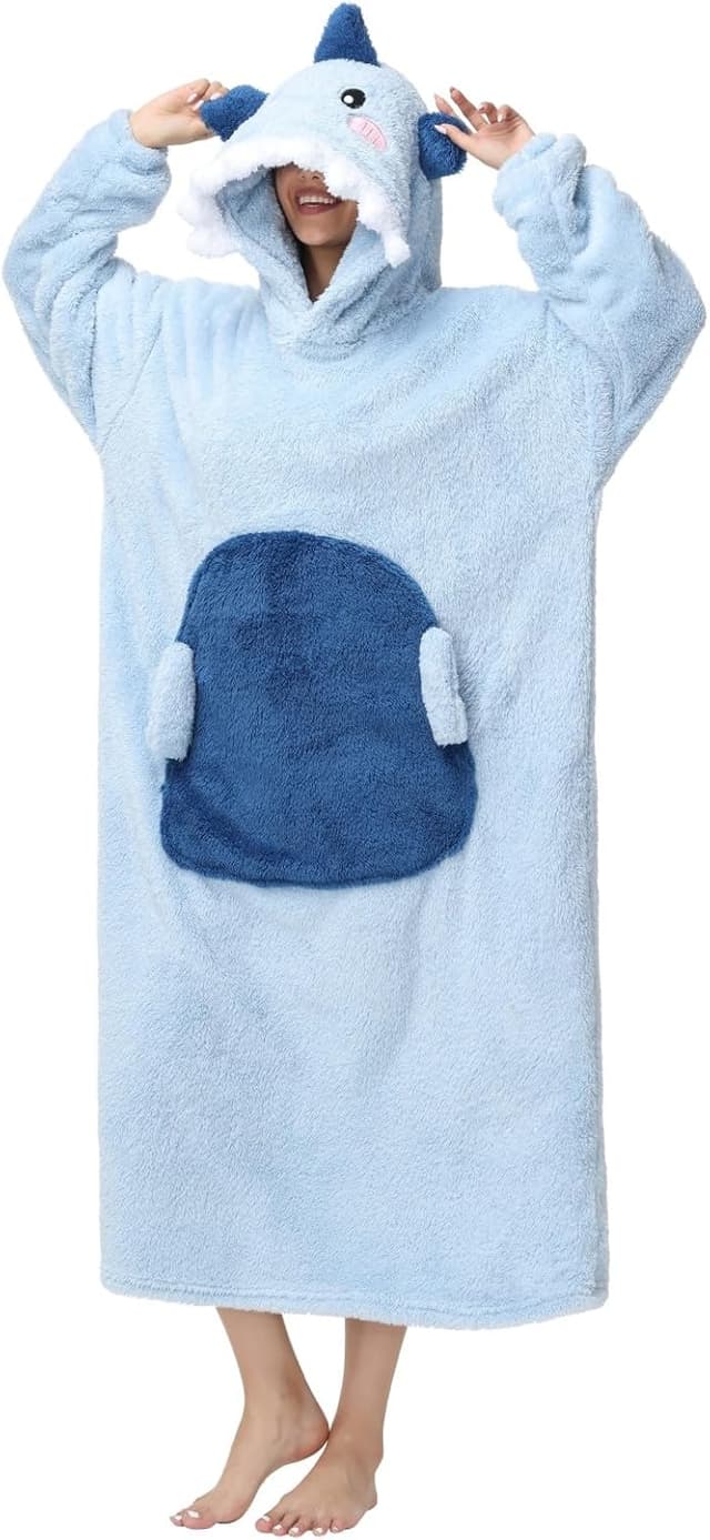 Thumbnail 4 de Kuscheldecke Hoodie Pullover für Winter