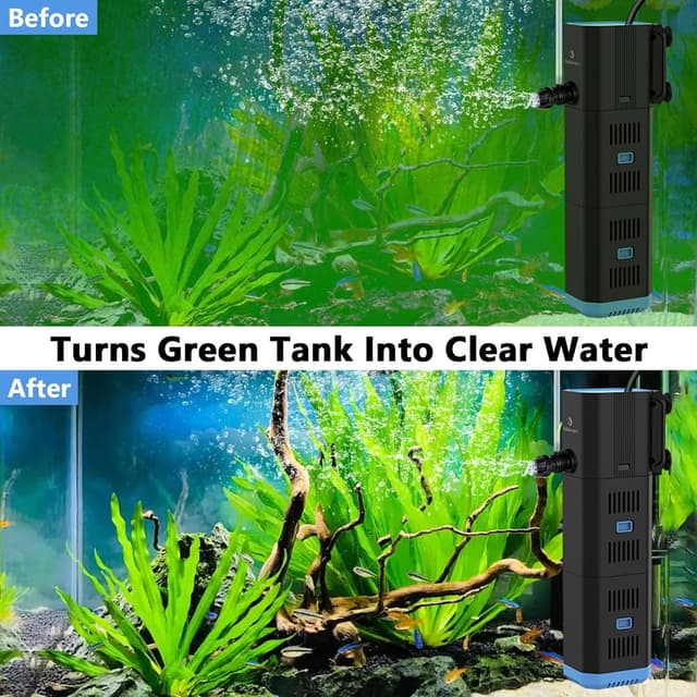 Thumbnail 1 de fishkeeper Aquarium Filter 500L/H Innenfilter