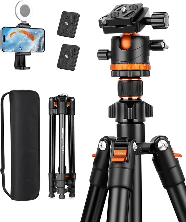 Detalle de JOILCAN Aluminium Kamerastativ 168 cm
