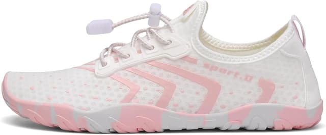 Detalle de SAGUARO Badeschuhe für Damen & Herren: leichte Wasserschuhe mit schnell trocknendem Mesh und rutschfester Sohle (EU 35–48)