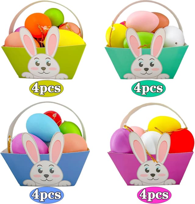 Thumbnail 2 de KEELYY Osterkörbchen Kinder 12 Stück