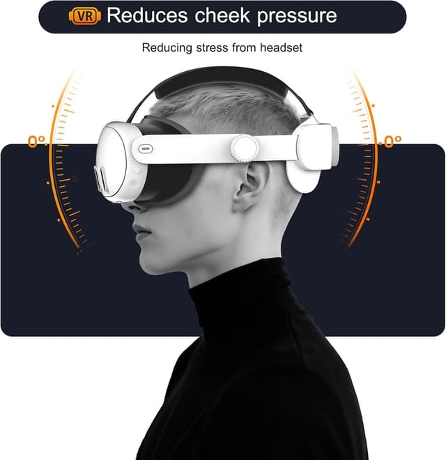 Thumbnail 4 de Meta Quest 3S Adjustable Comfort Head Strap for VR