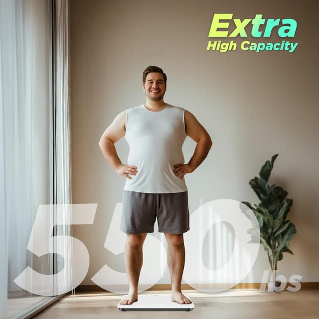 Thumbnail 4 de RunSTAR Digitale Personenwaage 250 kg ⚖