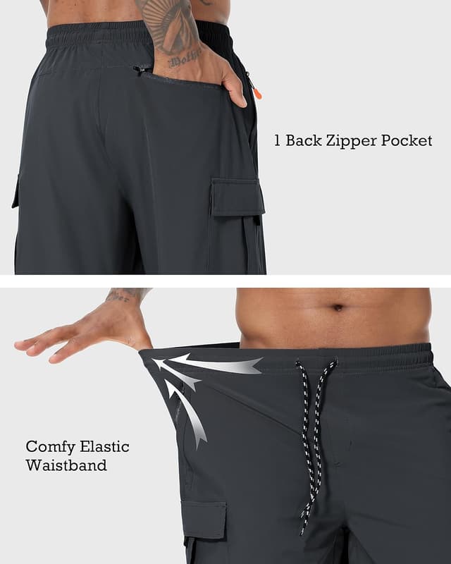 Thumbnail 5 de INNERBUT Men's Cargo Shorts Quick Dry