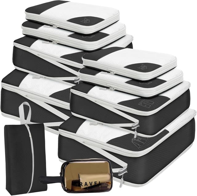 Imagen de Juego de 10 organizadores de equipaje por compresión en OfertitasTOP