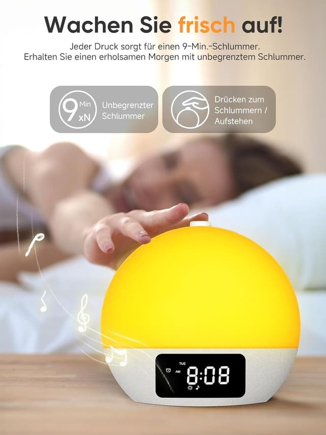 Thumbnail 5 de Foryond Tageslichtwecker 25 KlĂ€nge đł