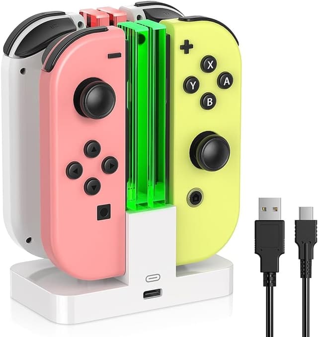 Detalle de Ladestation für Switch Controller 4 Joy-Cons