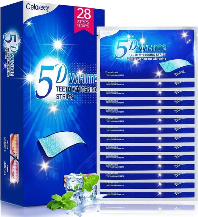 Imagen de Teeth Whitening Strips 28-pack — Non‑Sensitive Kit 🪥 en OfertitasTOP