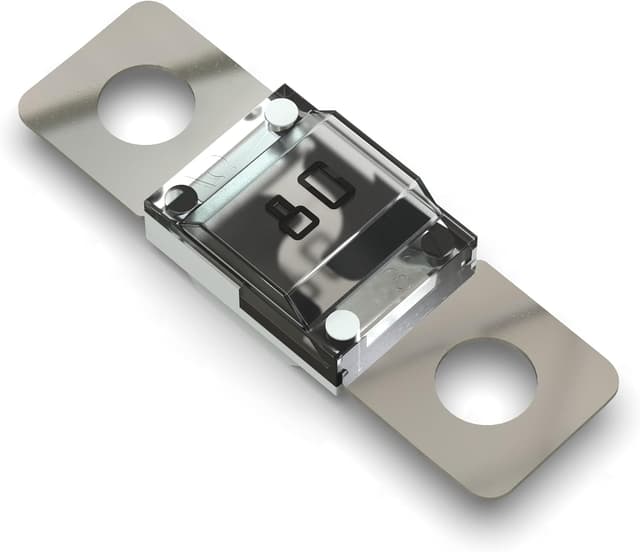 Detalle 2 de AUPROTEC Fusible Midi 80A blanc à vis (ISO 8820-5/M5) – 1 pièce