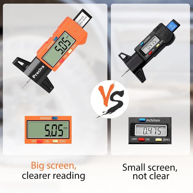 Thumbnail 1 de Preciva Tyre Tread Depth Gauge 2-pack